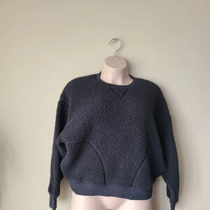 Pink Victoria's Secret cozy fleece pullover size Large